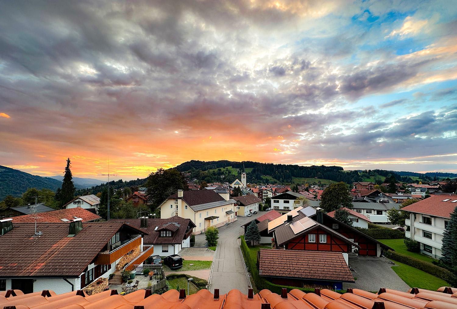 Giebelblick-D Apartment Oberstaufen Exterior foto